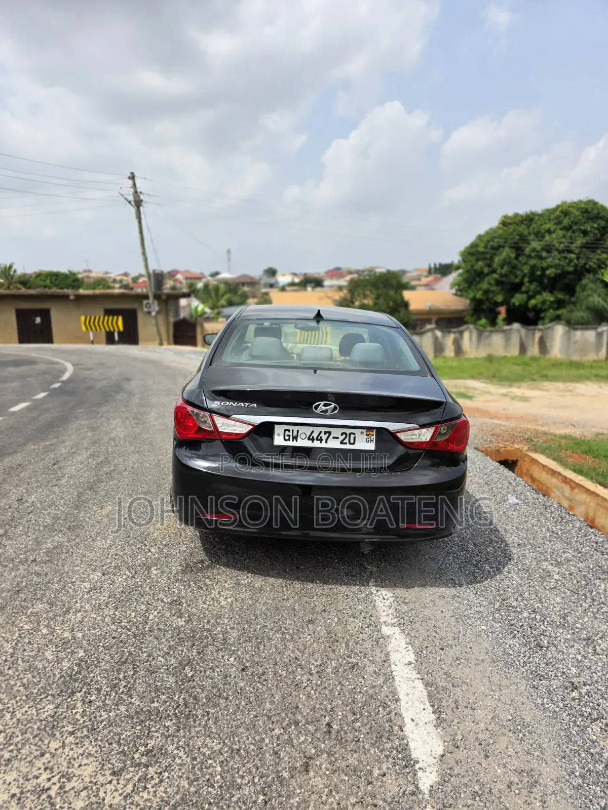 Hyundai Sonata 2012 Black