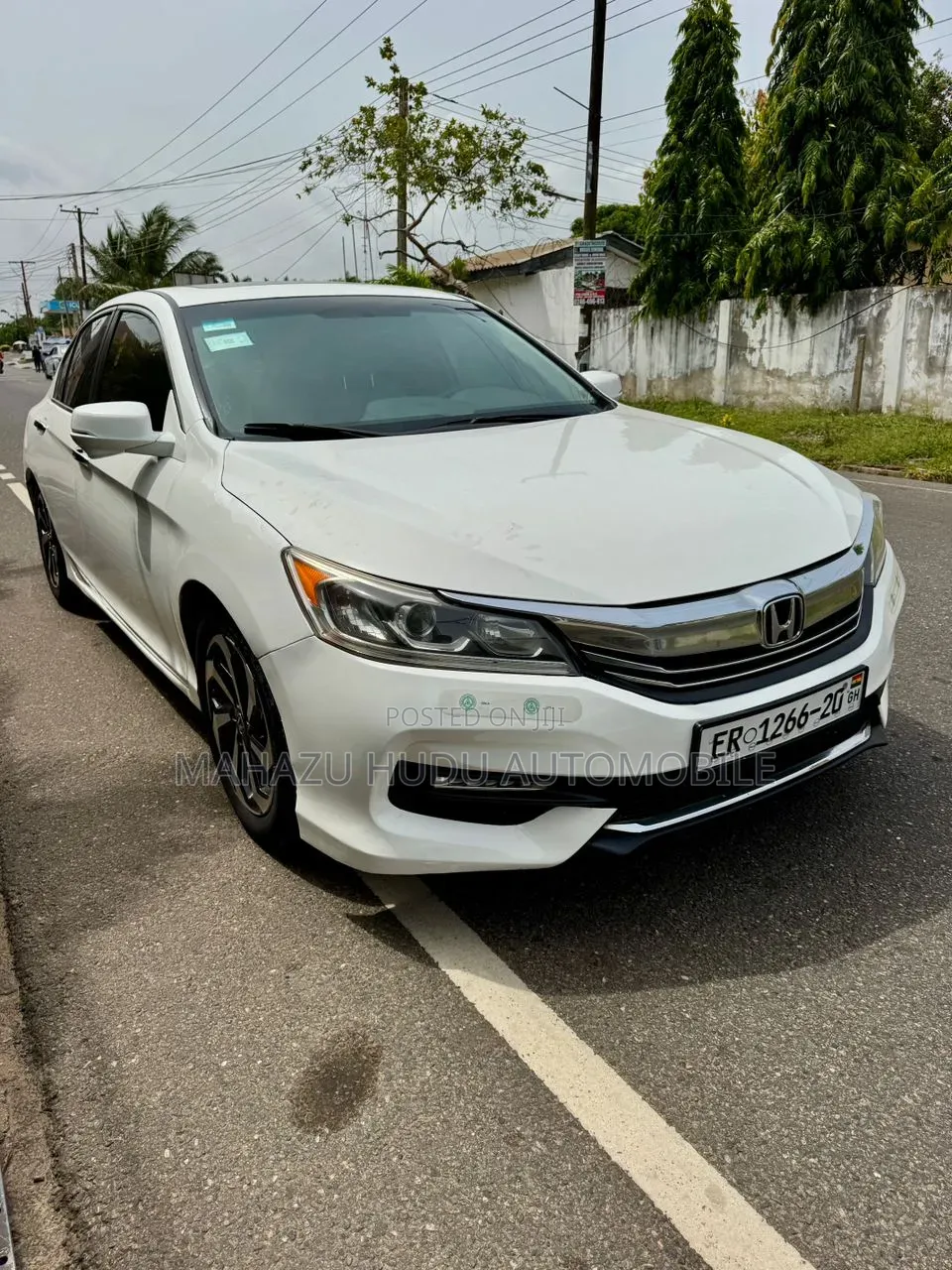 Honda Accord Sport 4dr Sedan FWD (2.4L 4cyl 2A) 2016 White