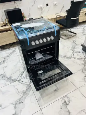 Order Quality Ferre 60x60cm 4 Gas Burner With Oven Grill(Black) 
