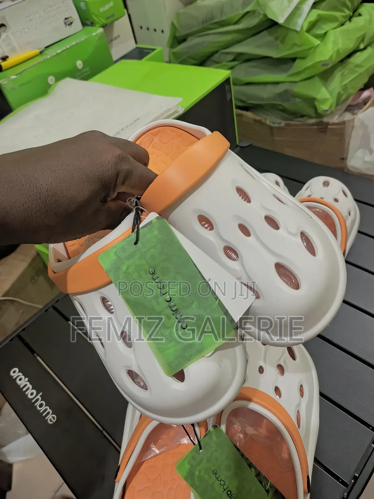 Oraimo Guardwalk Cloud-Soft Thick Sole Holes Shoes