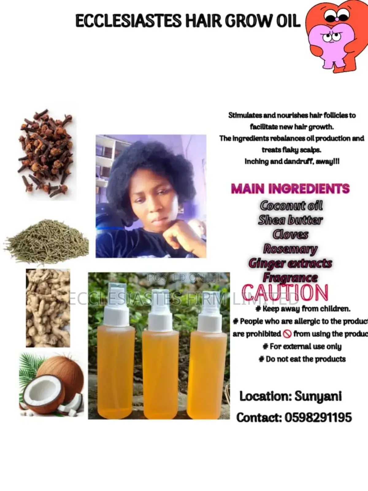 Hair Growth Oil and Cream