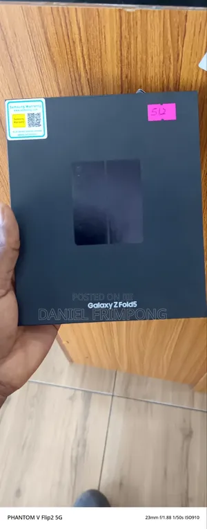 New Samsung Galaxy Z Fold 5 512 GB Black