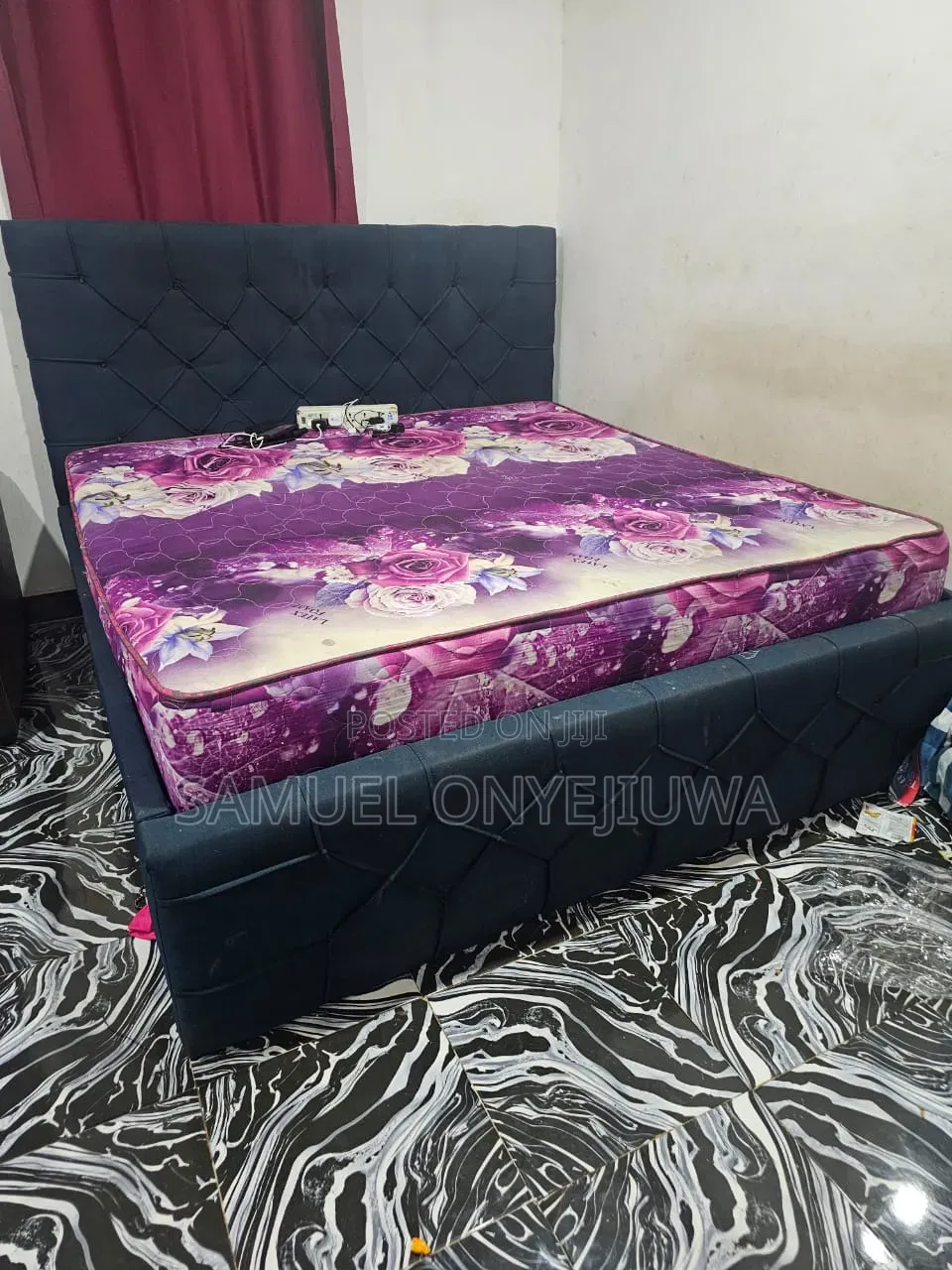 King Size Bed(12 Inches)+Bed Frame at Promiseland Katamanso Ashaiman