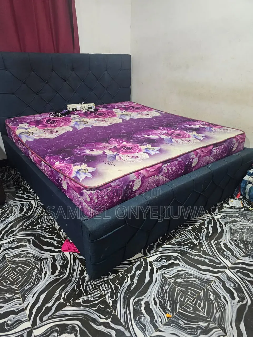 King Size Bed(12 Inches)+Bed Frame at Promiseland Katamanso Ashaiman