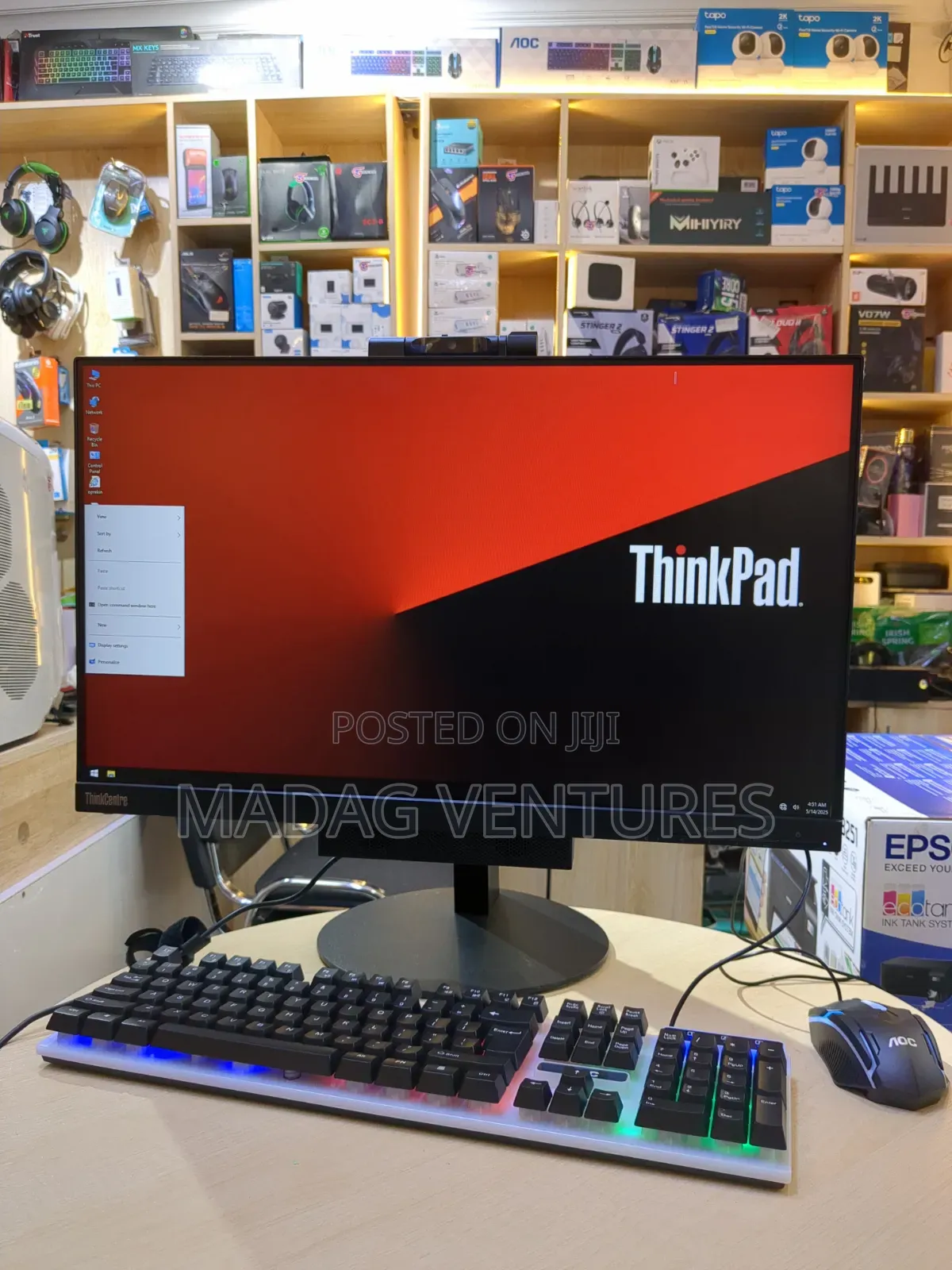 Desktop Computer Lenovo 16GB Intel Core i5 SSD 512GB