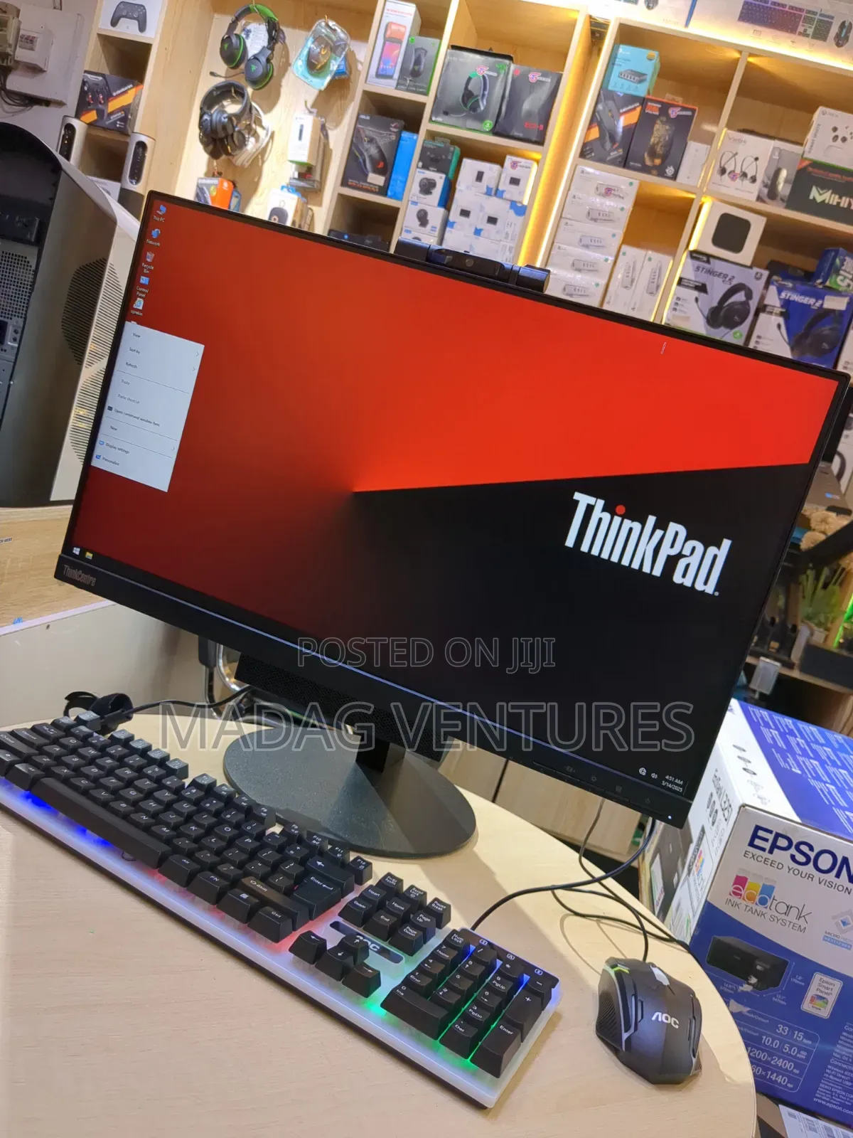 Desktop Computer Lenovo 16GB Intel Core i5 SSD 512GB