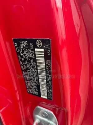 Toyota Yaris 2013 Red