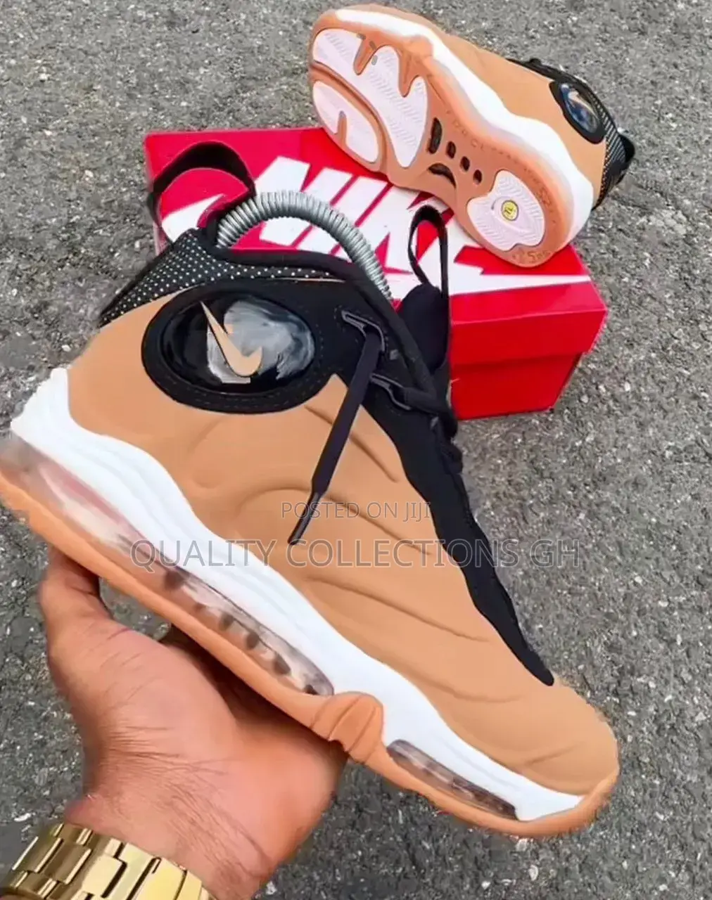 Nike Foamposite Brown