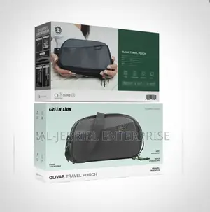 Green Lion Travel Pouch