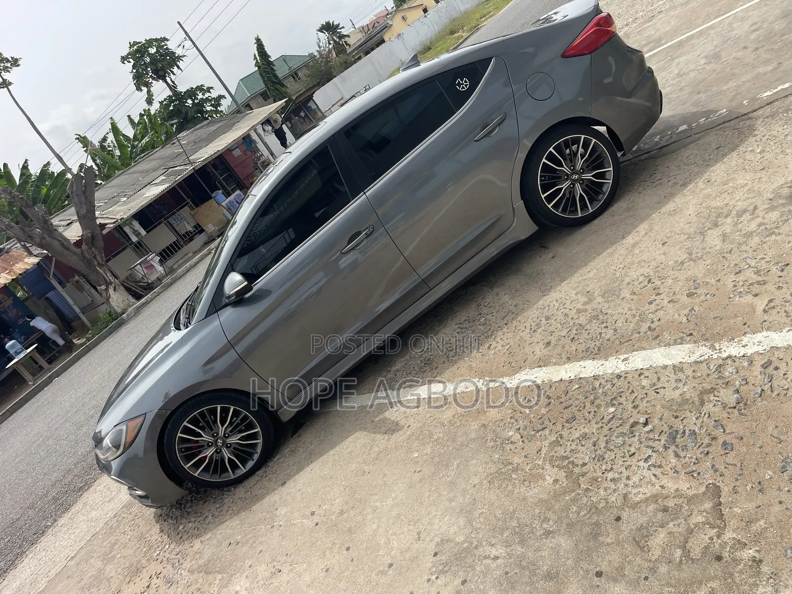 Hyundai Elantra Sport 2018 Gray