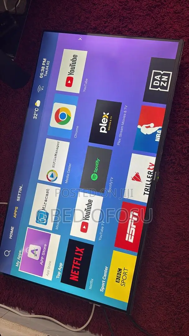 Innova 43” Smart Tv T2s2 – Netflix Youtube Built-In, Full Hd Display
