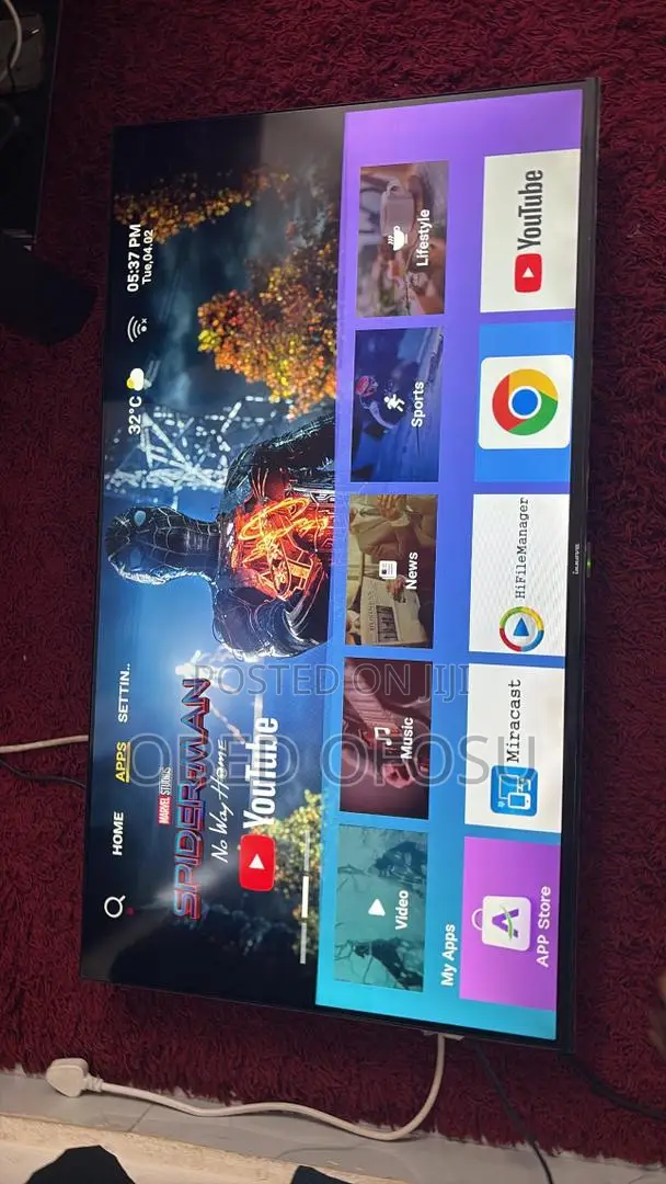 Innova 43” Smart Tv T2s2 – Netflix Youtube Built-In, Full Hd Display