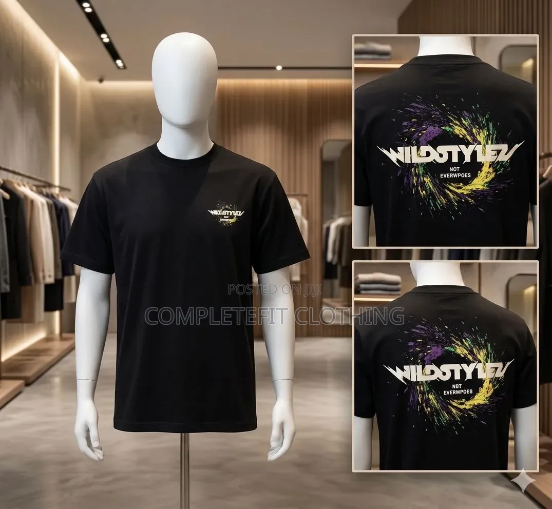 Quality Round Neck Shirt Available in Sizes and Colours
