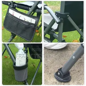 Outdoor Foldable Chair With Arm Rest