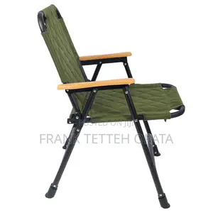 Portable Folding Camping Chair With Arm Rest