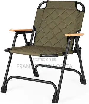Portable Folding Camping Chair With Arm Rest