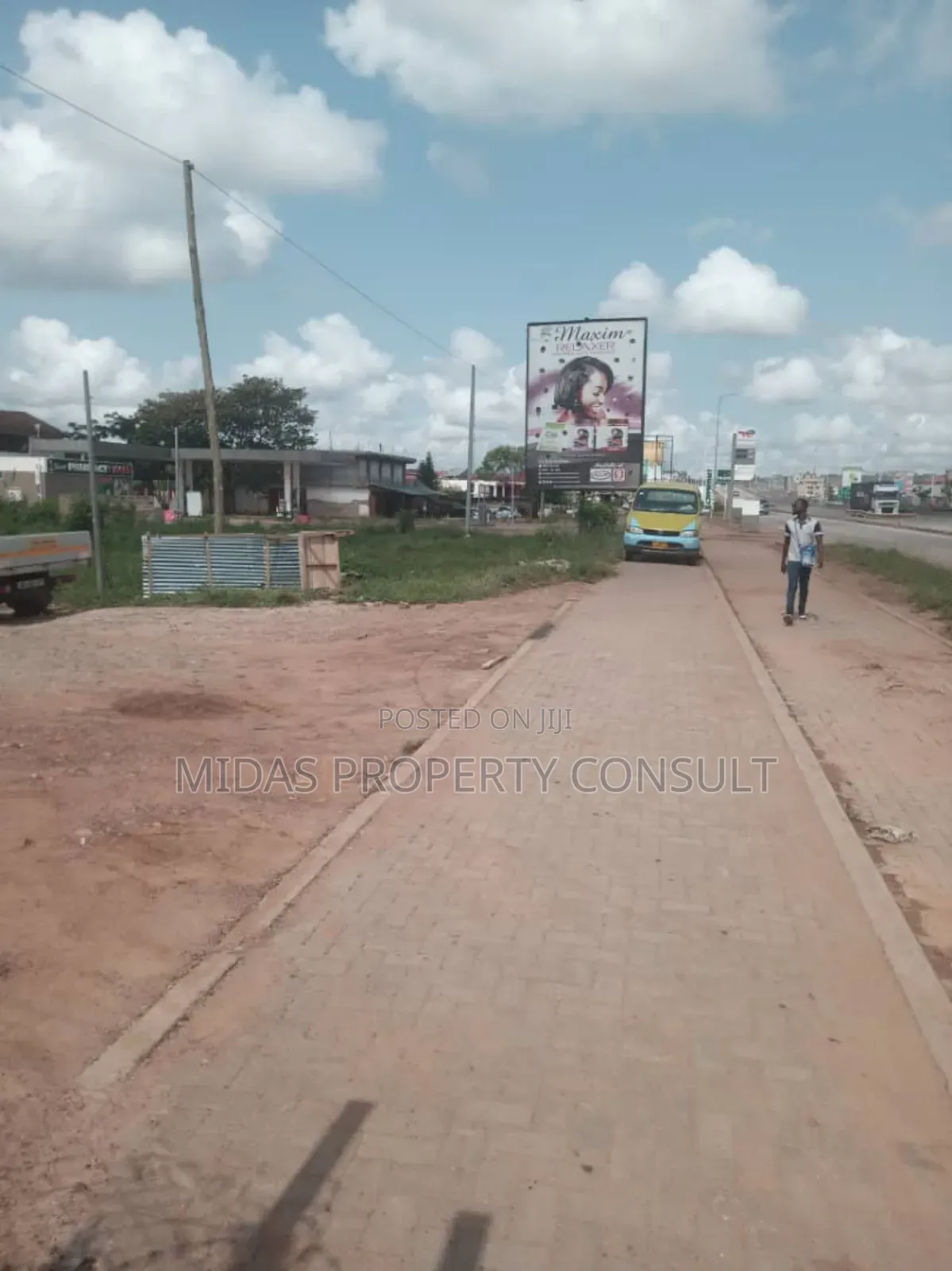 One Plot Main Roadside Land for Sale at Ofankor Achimota Highway