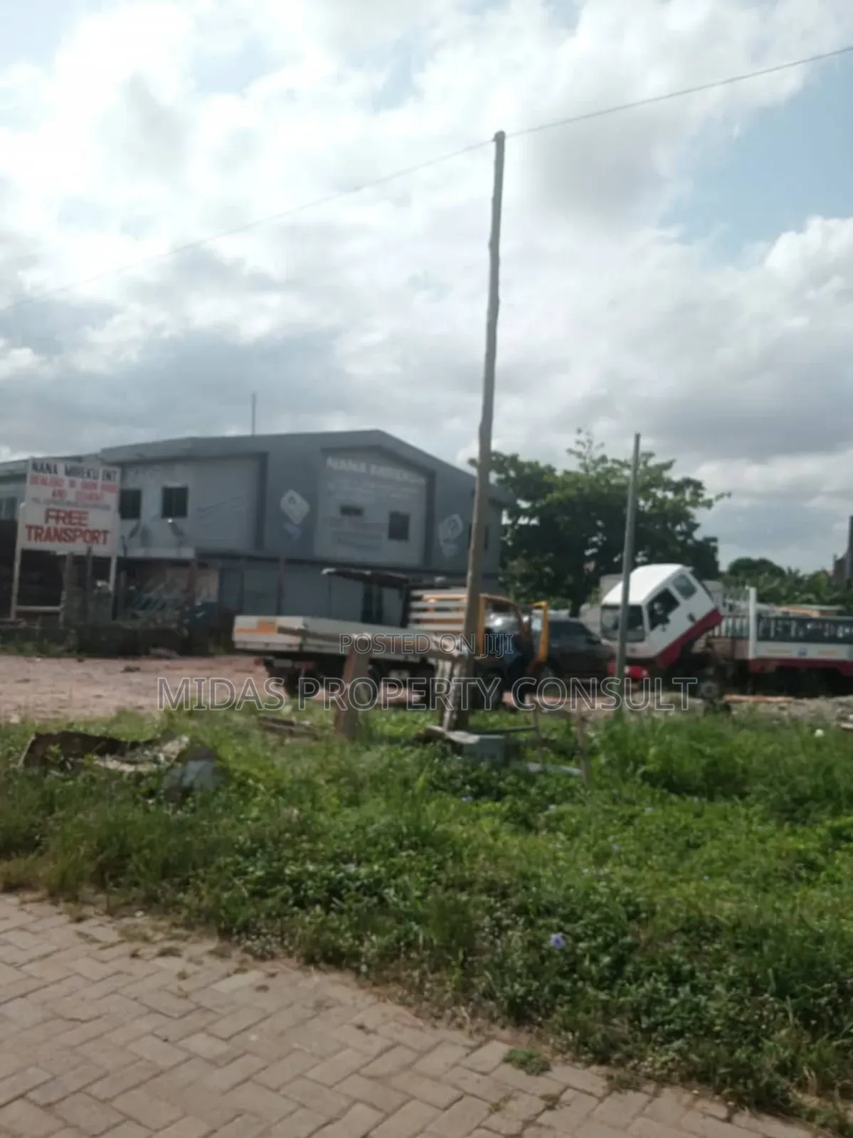 One Plot Main Roadside Land for Sale at Ofankor Achimota Highway
