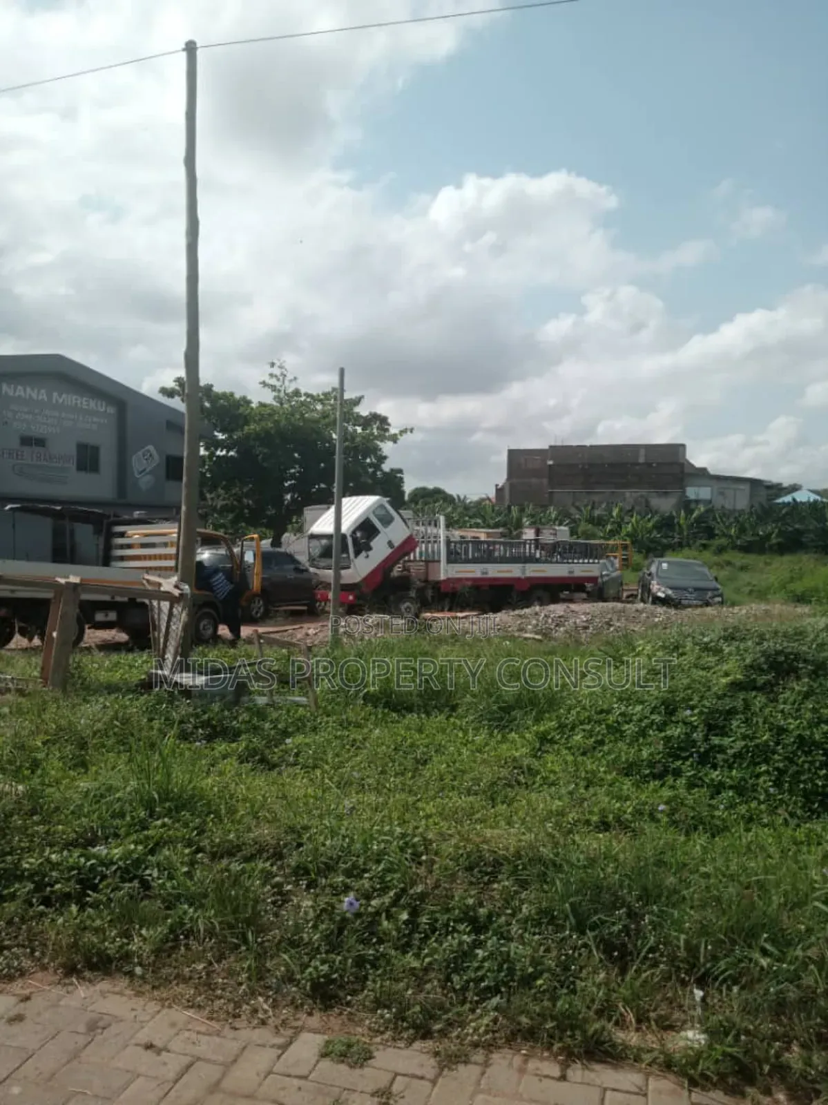 One Plot Main Roadside Land for Sale at Ofankor Achimota Highway
