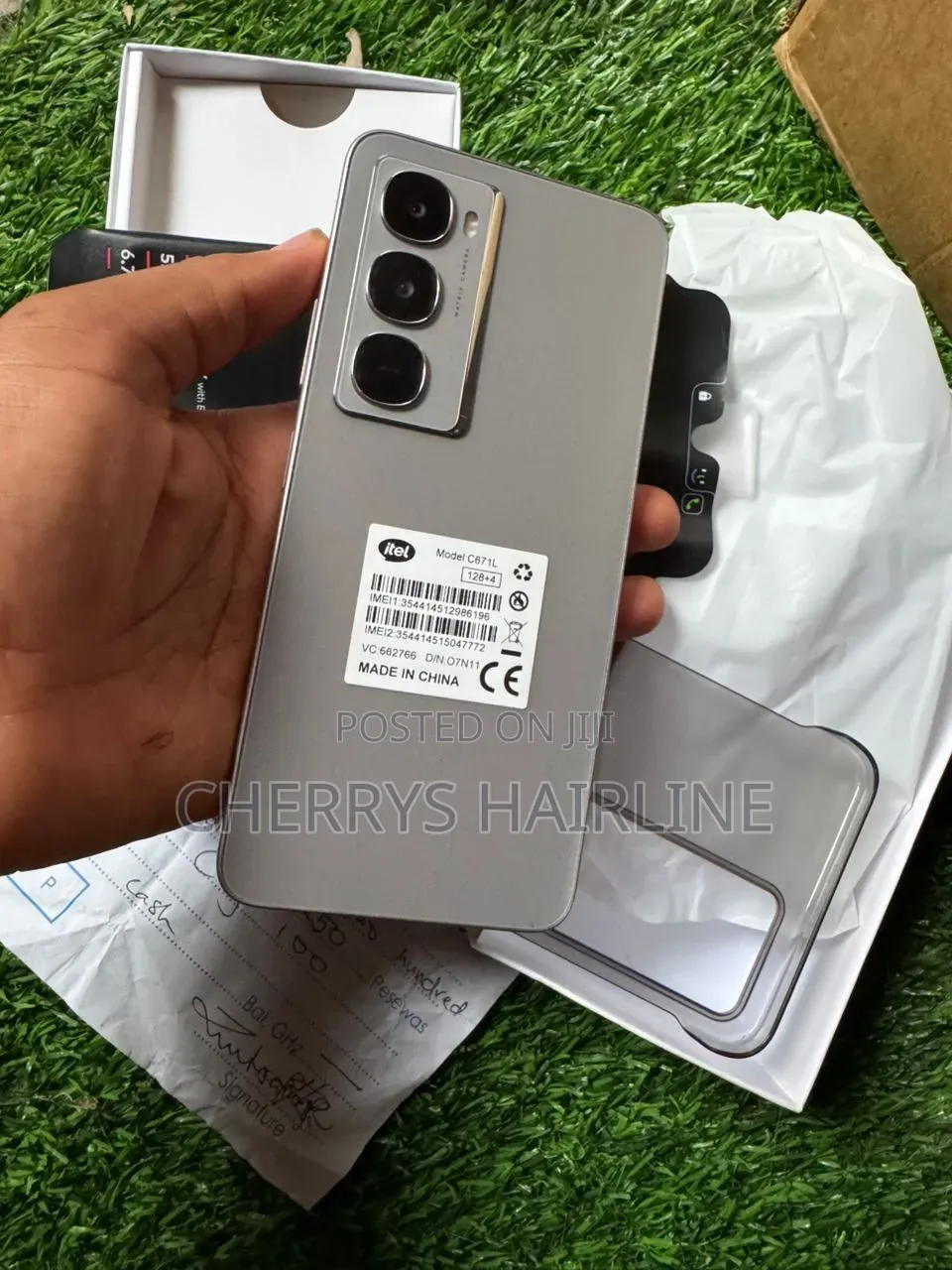 New Itel City 100 128 GB Silver