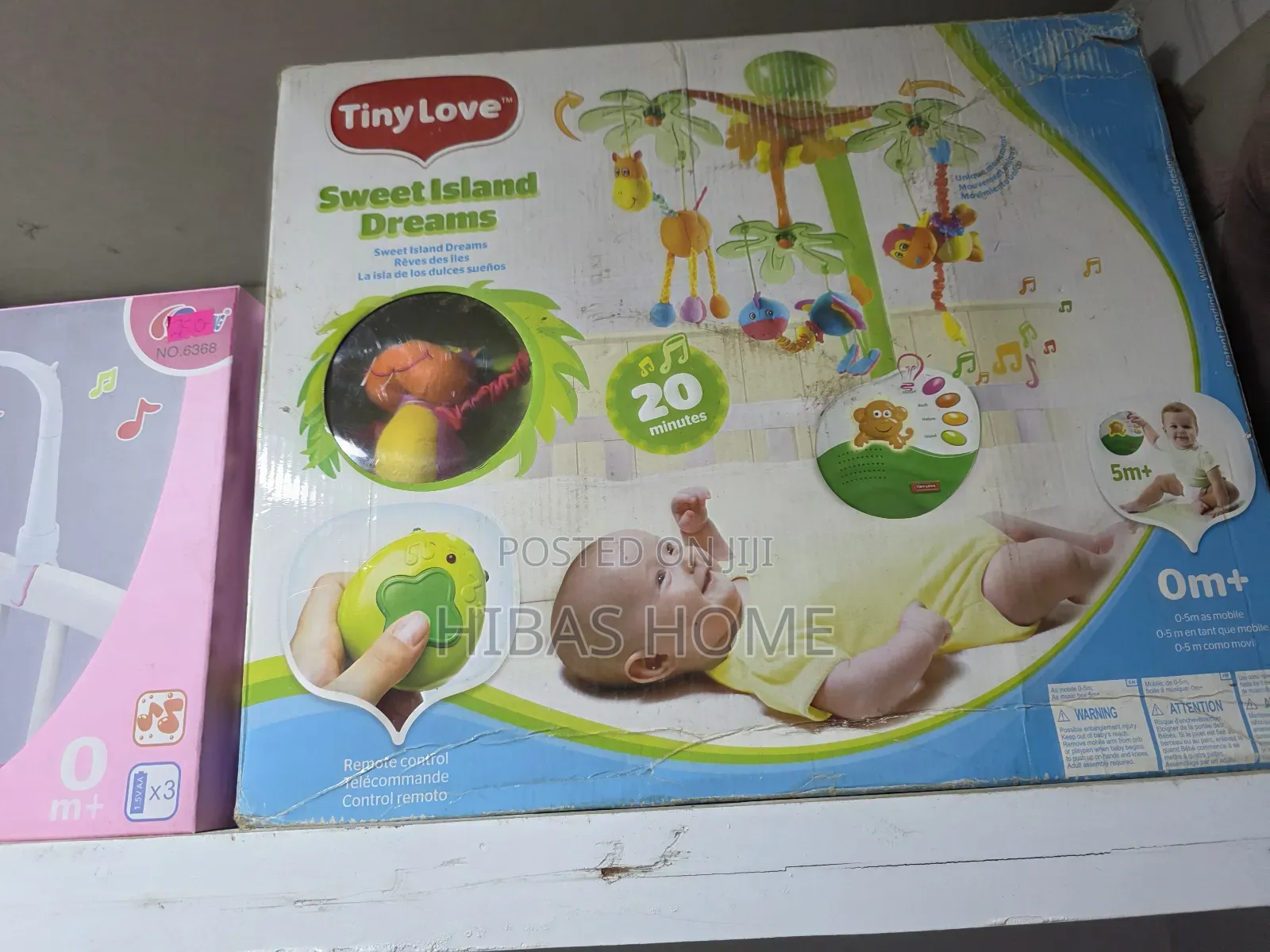 Tiny Love Sweet Island Dreams Music Baby Cot Mobile