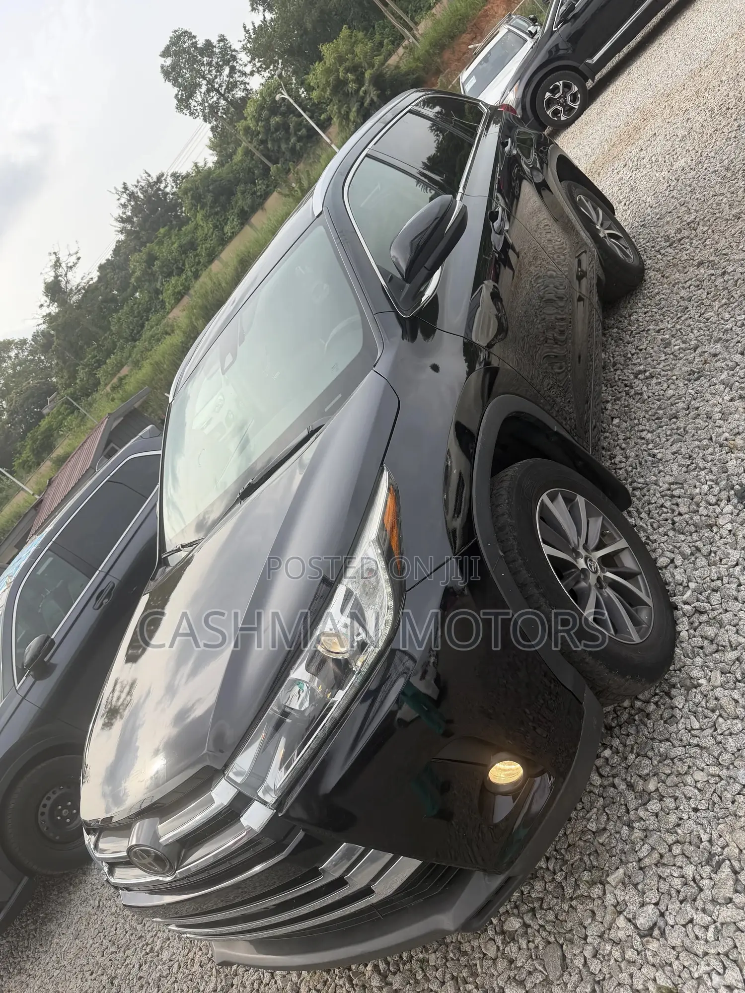 Toyota Highlander XLE 4x4 V6 (3.5L 6cyl 8A) 2018 Black