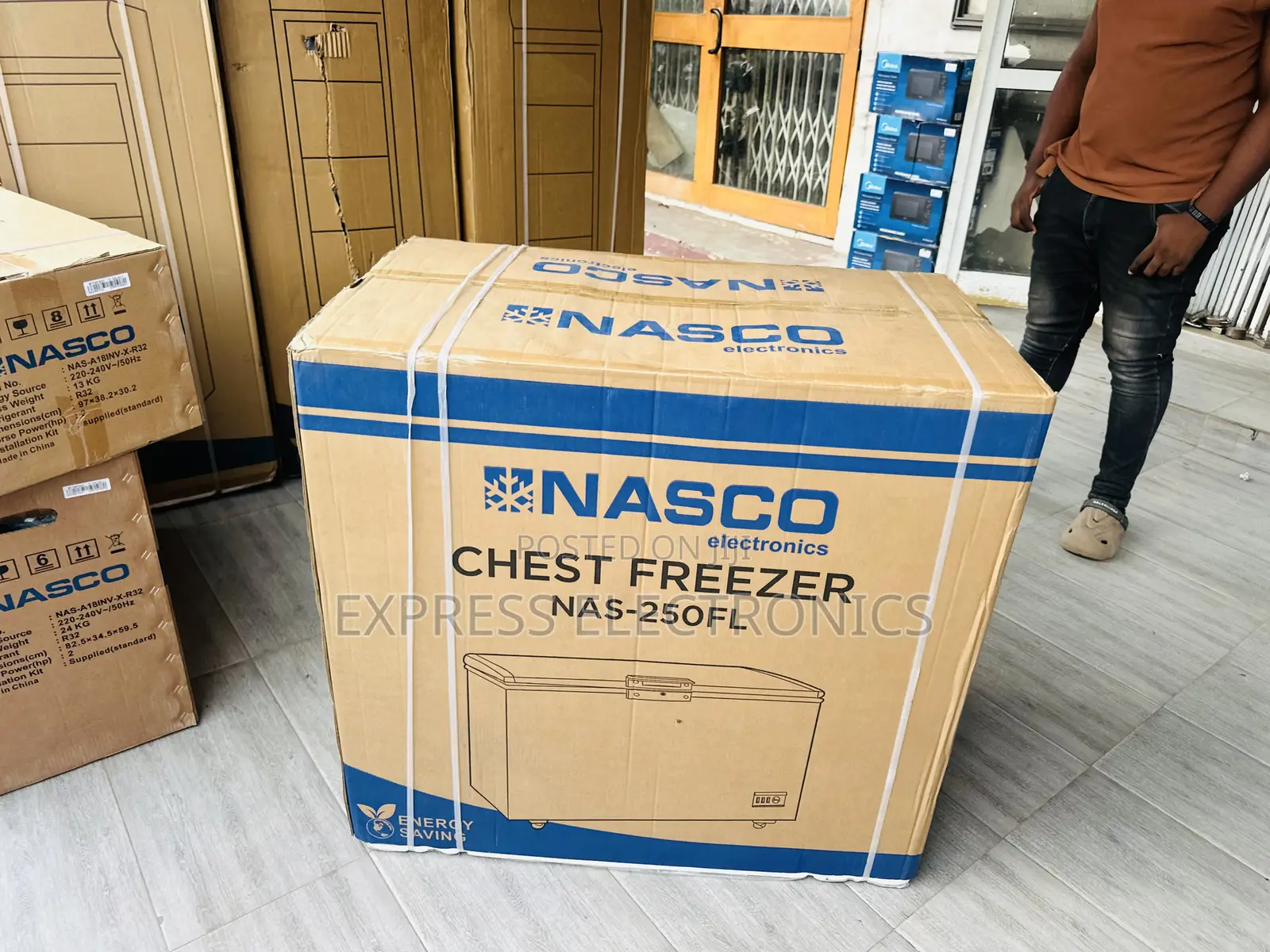 Long Lasting Effects Chest Single Door Grey Freezer Max K 200l