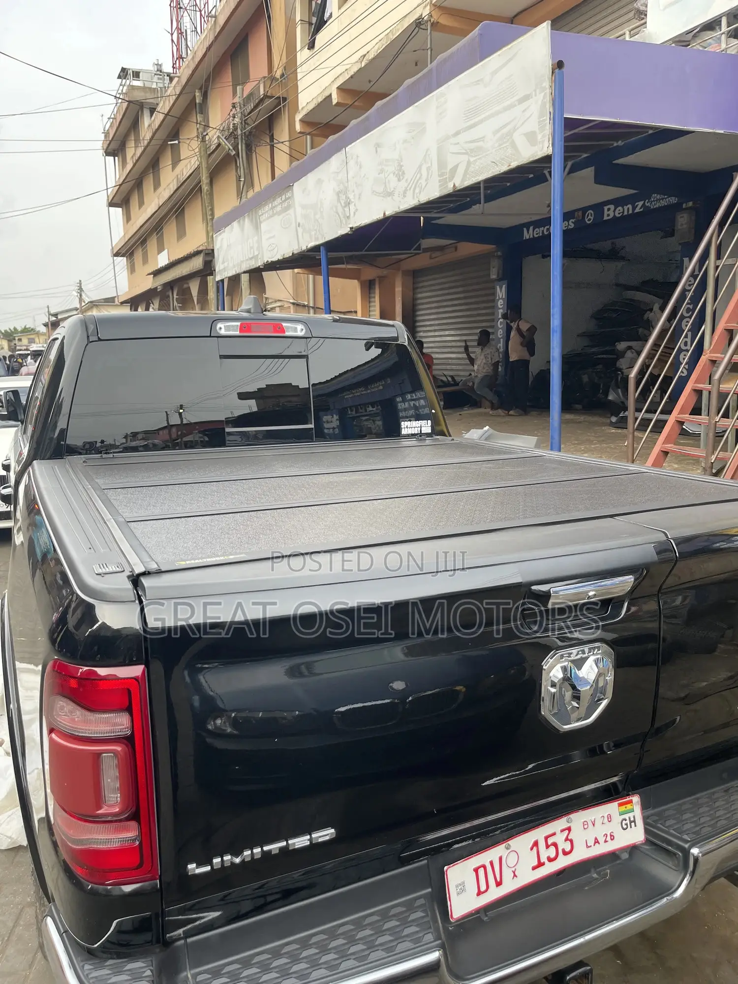 Bucket Cover Tri Fold ( Hard Type) for Dodge Ram Short Boot