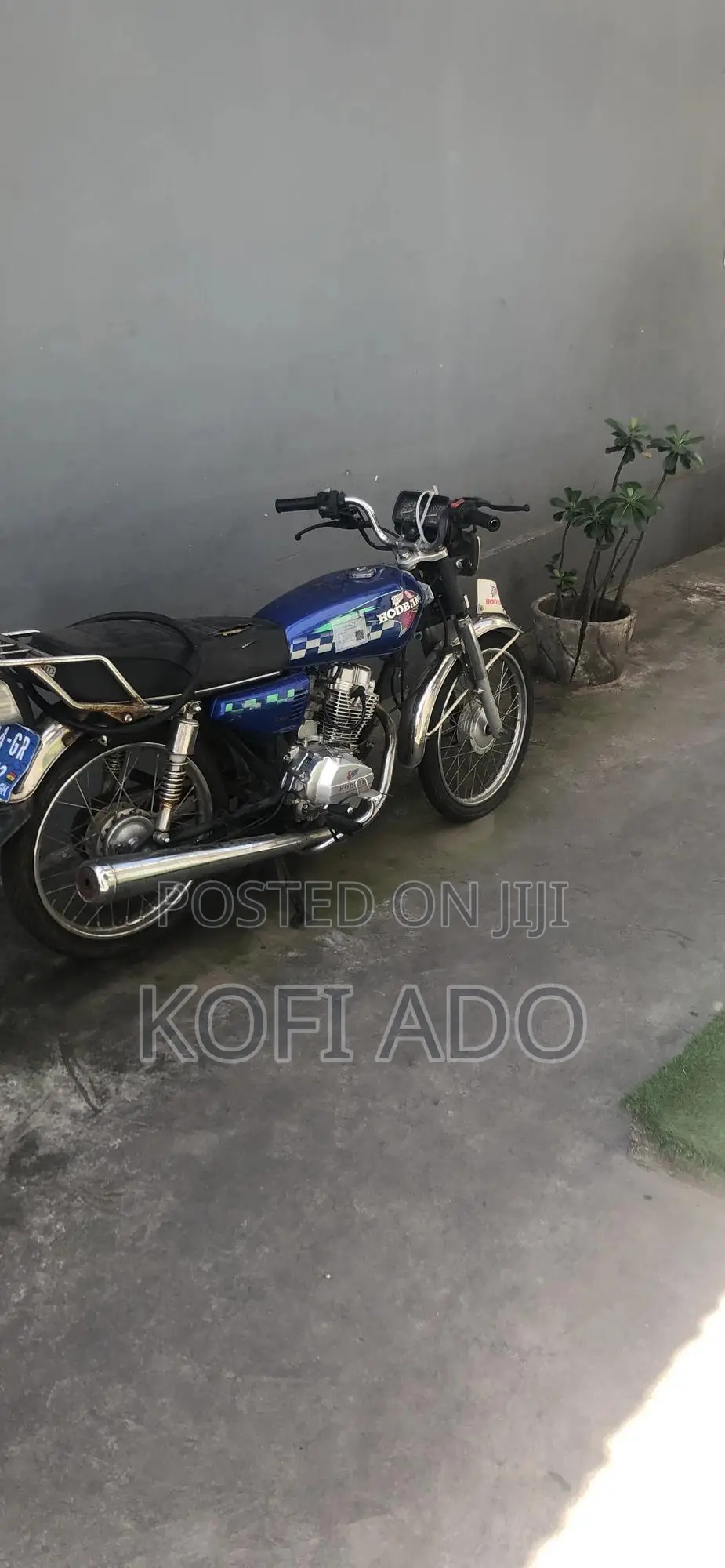Motorcycle 2024 Blue