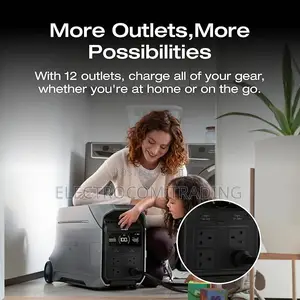 Ecoflow Delta Pro 3, 4000w Power Delivery, 4000wh Lfp Battery