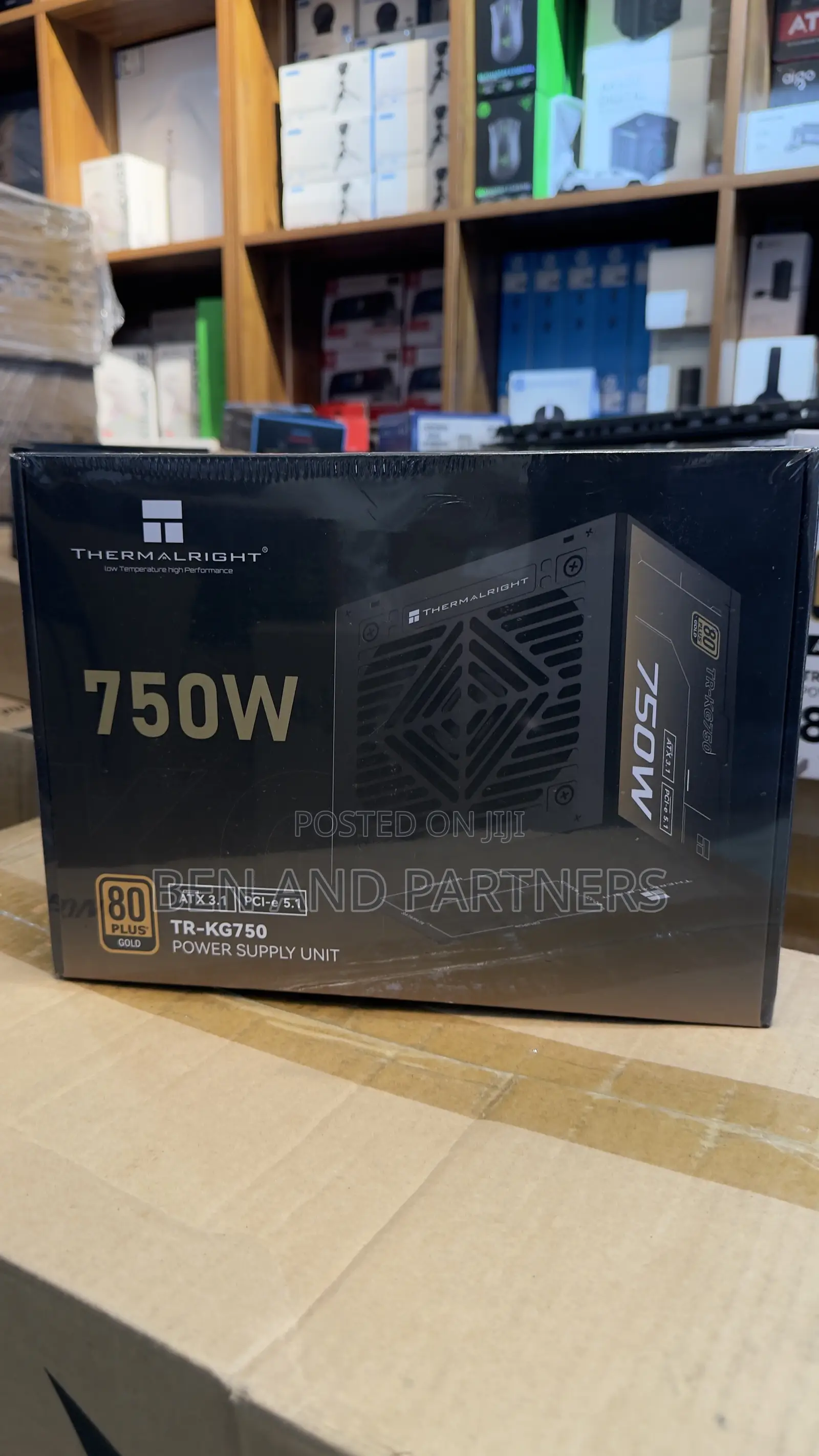 Thermal Right 750watts, Atx 3.1, Pcie 5.1 Power Supply Unit