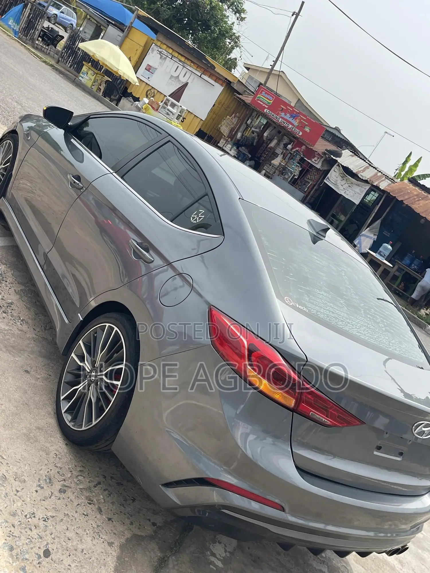 Hyundai Elantra Sport 2018 Gray