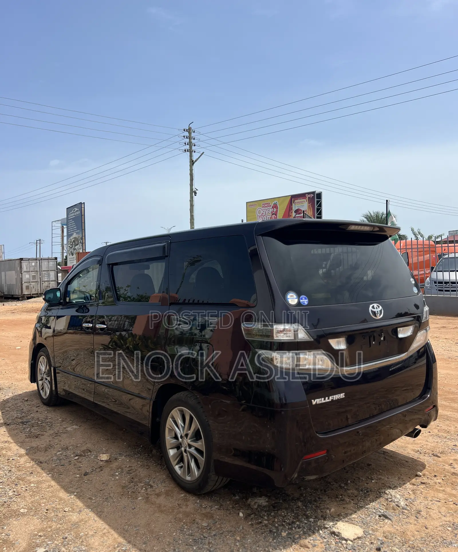 Toyota Vellfire 2010 Black
