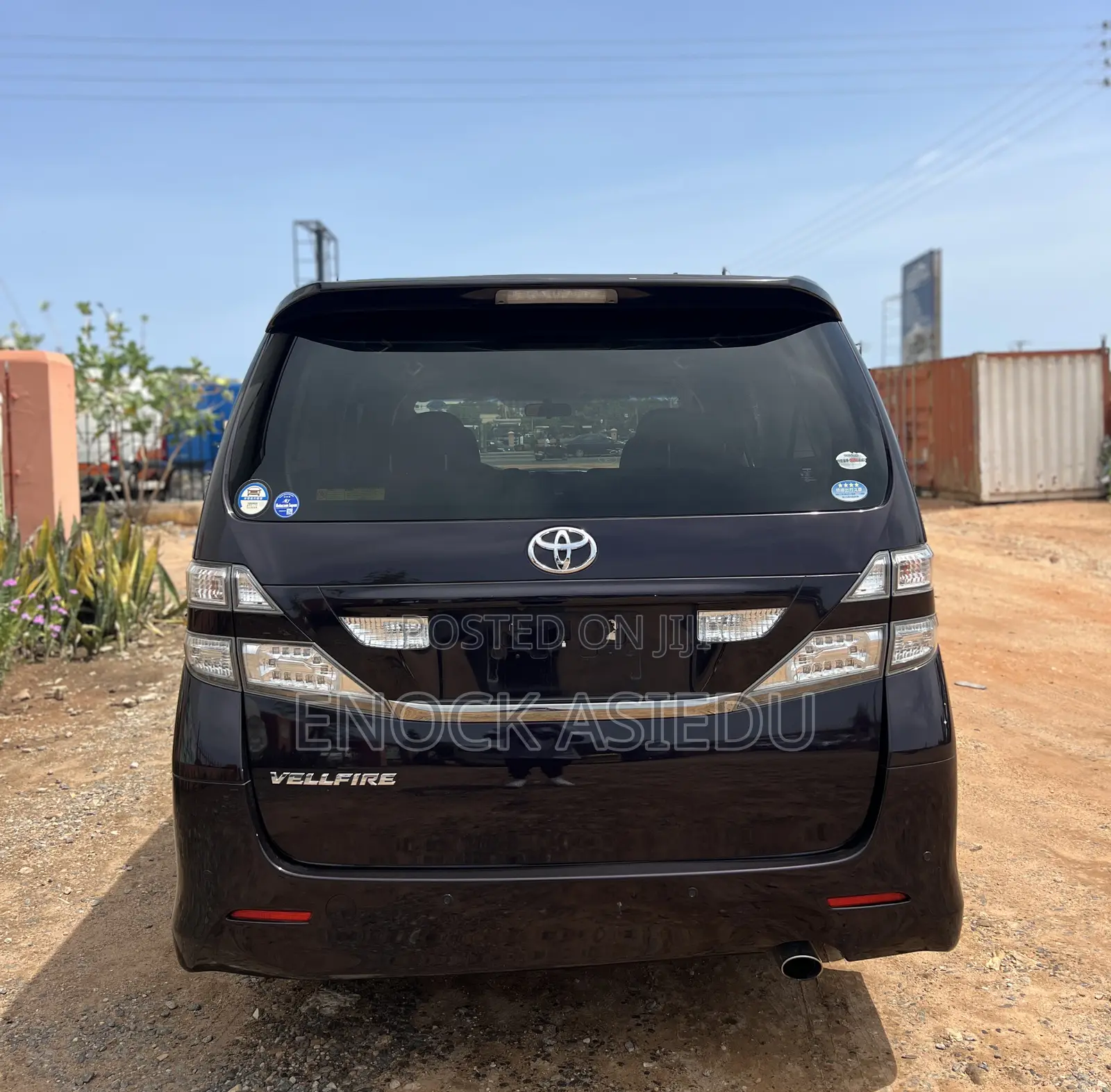Toyota Vellfire 2010 Black