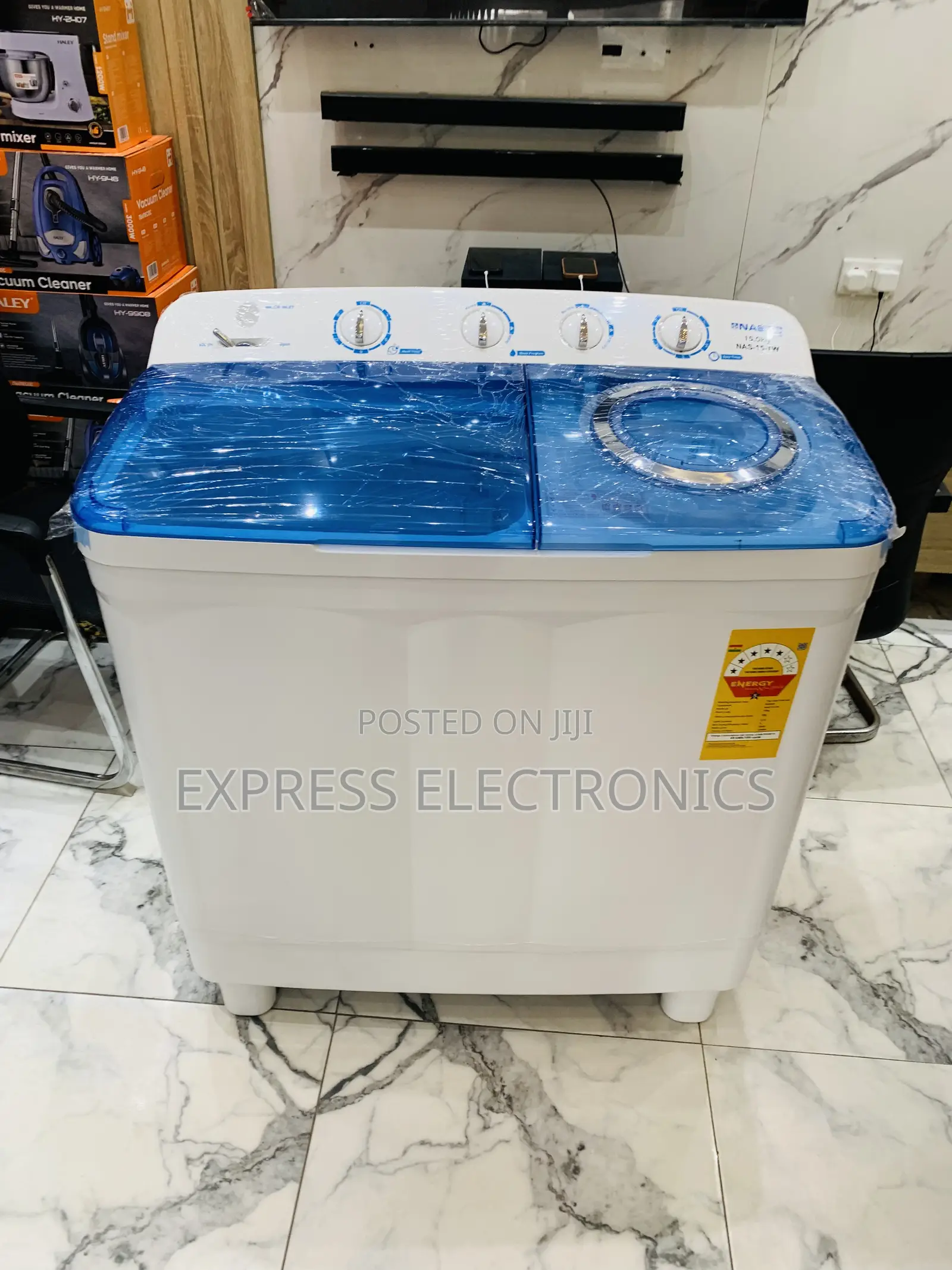 Pure Copper Motor Washing Machine 15kg Nasco Topload