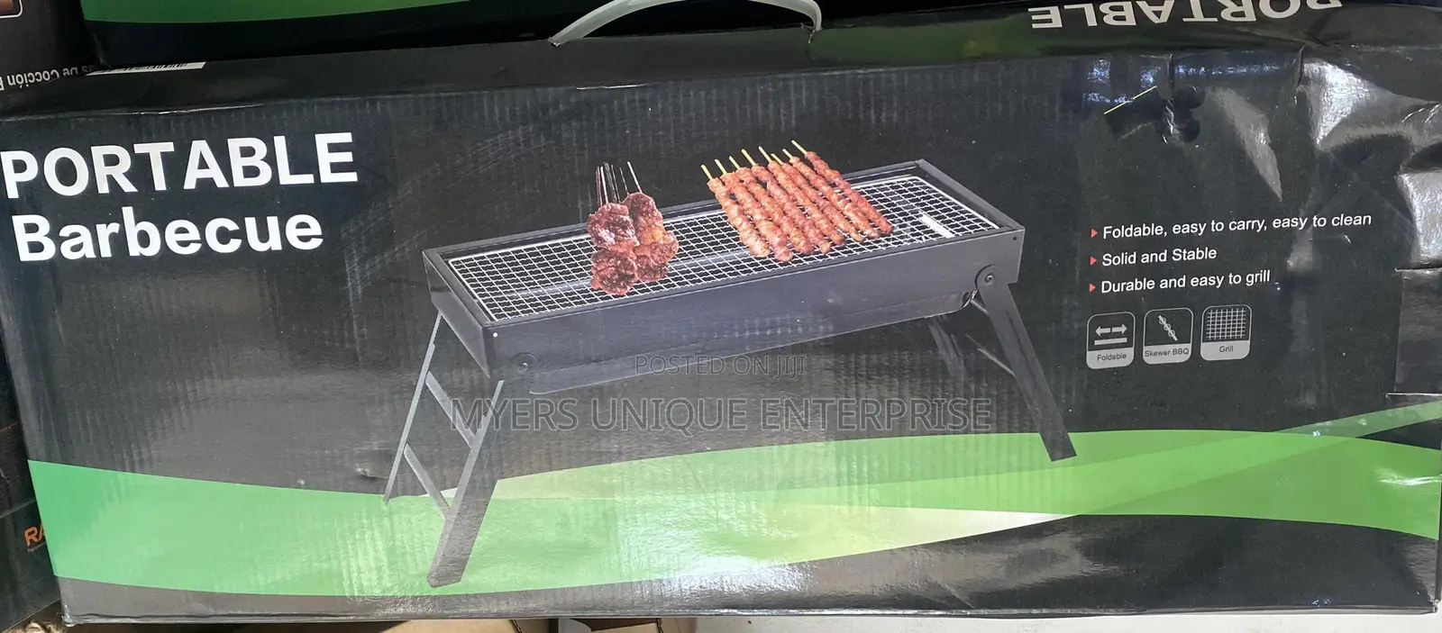 Portable Easy-to-clean Charcoal Barbecue Stand