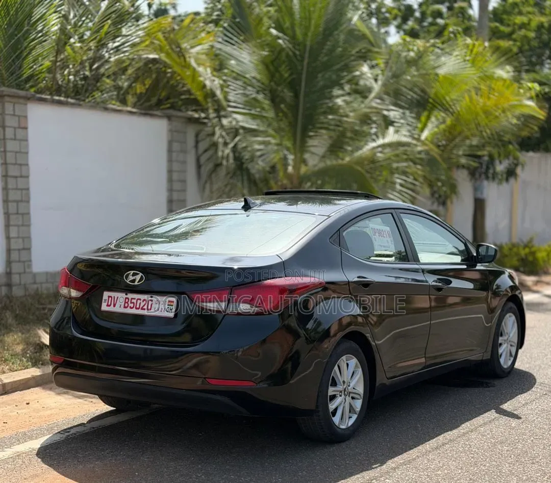 Hyundai Elantra Limited 4dr Sedan (1.8L 4cyl 6A) 2015 Black