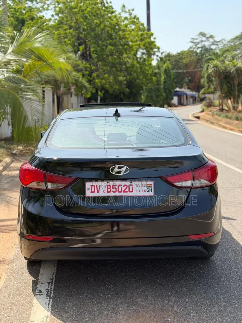 Hyundai Elantra Limited 4dr Sedan (1.8L 4cyl 6A) 2015 Black