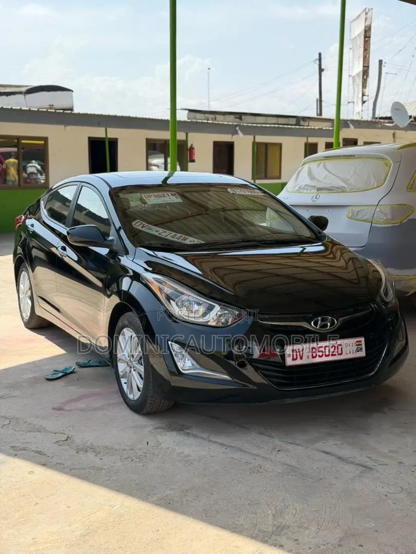 Hyundai Elantra Limited 4dr Sedan (1.8L 4cyl 6A) 2015 Black