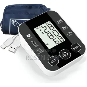 Portable Arm Voice Blood Pressure Monitor Sphygmomanometer Bp Machine