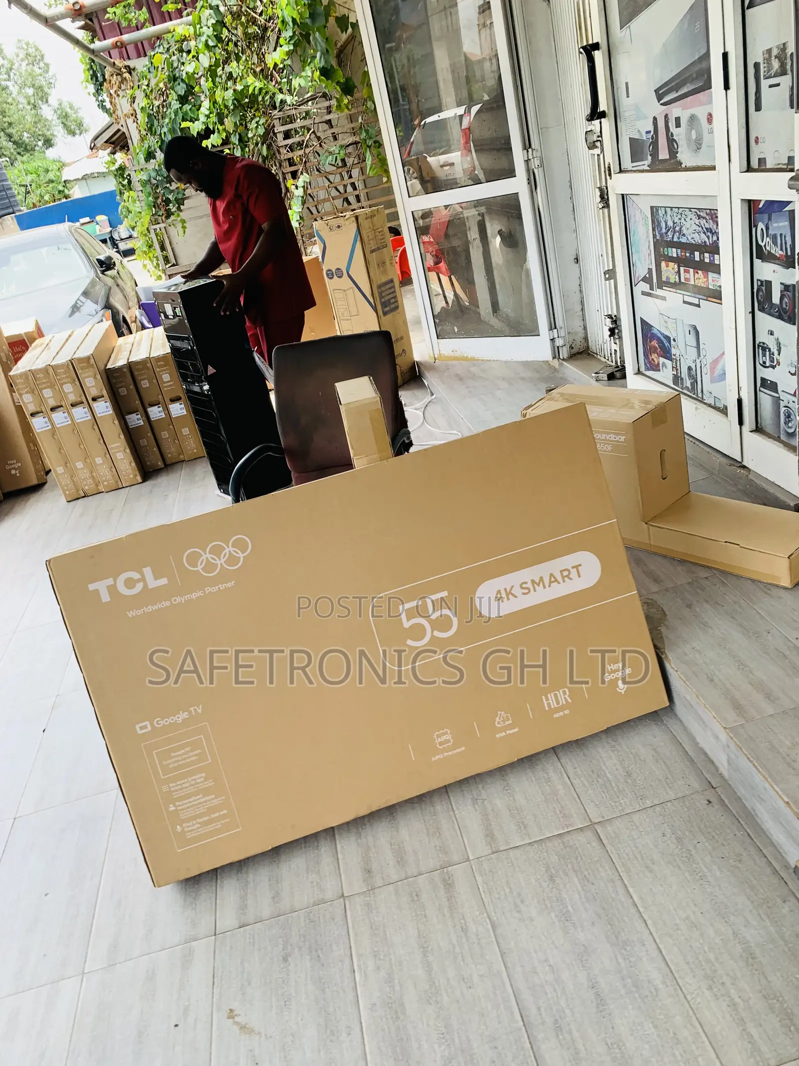Newly Approved Smart Android TCL 55p6l 55-Inch Uhd Google Tv