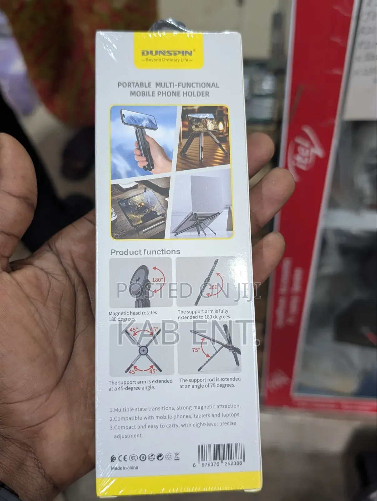 Portable Multi-functional Phone And Laptop Stand