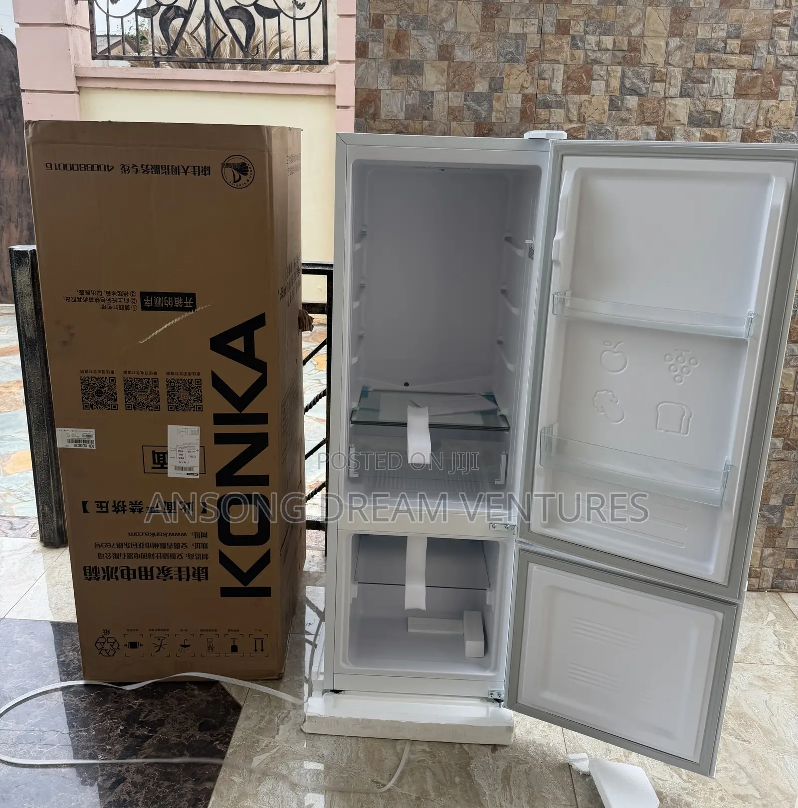 Konka 181l Double Door Fridge – Energy Saving, Spacious Affordable
