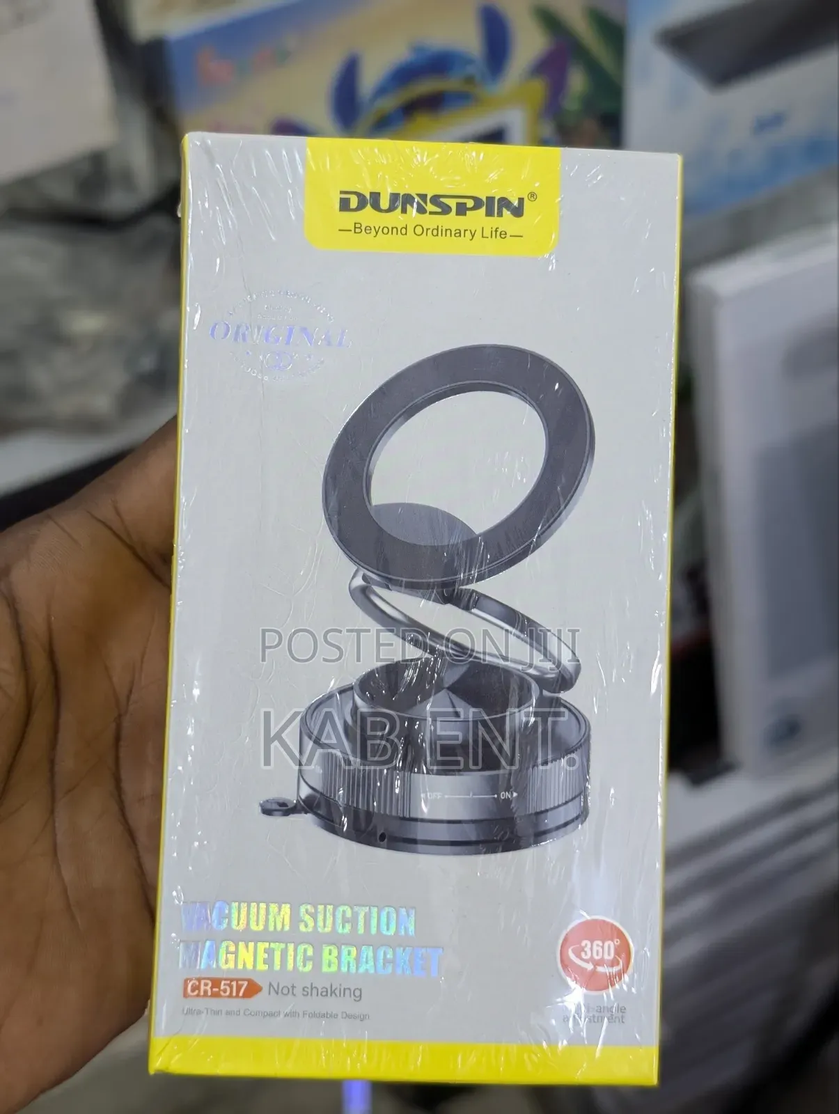 Vacuum Suction Magnetic Phone Holder for Cars