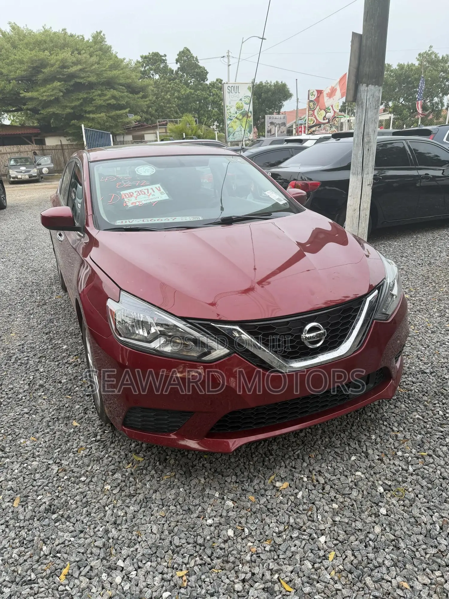 Nissan Sentra SV 2018 Red