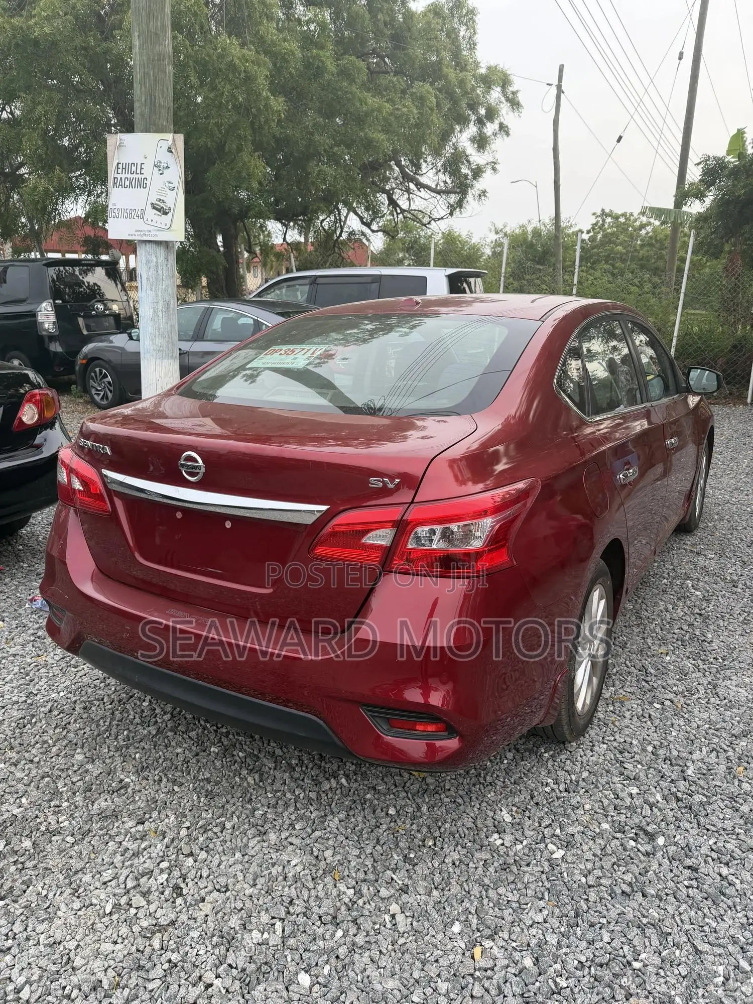 Nissan Sentra SV 2018 Red