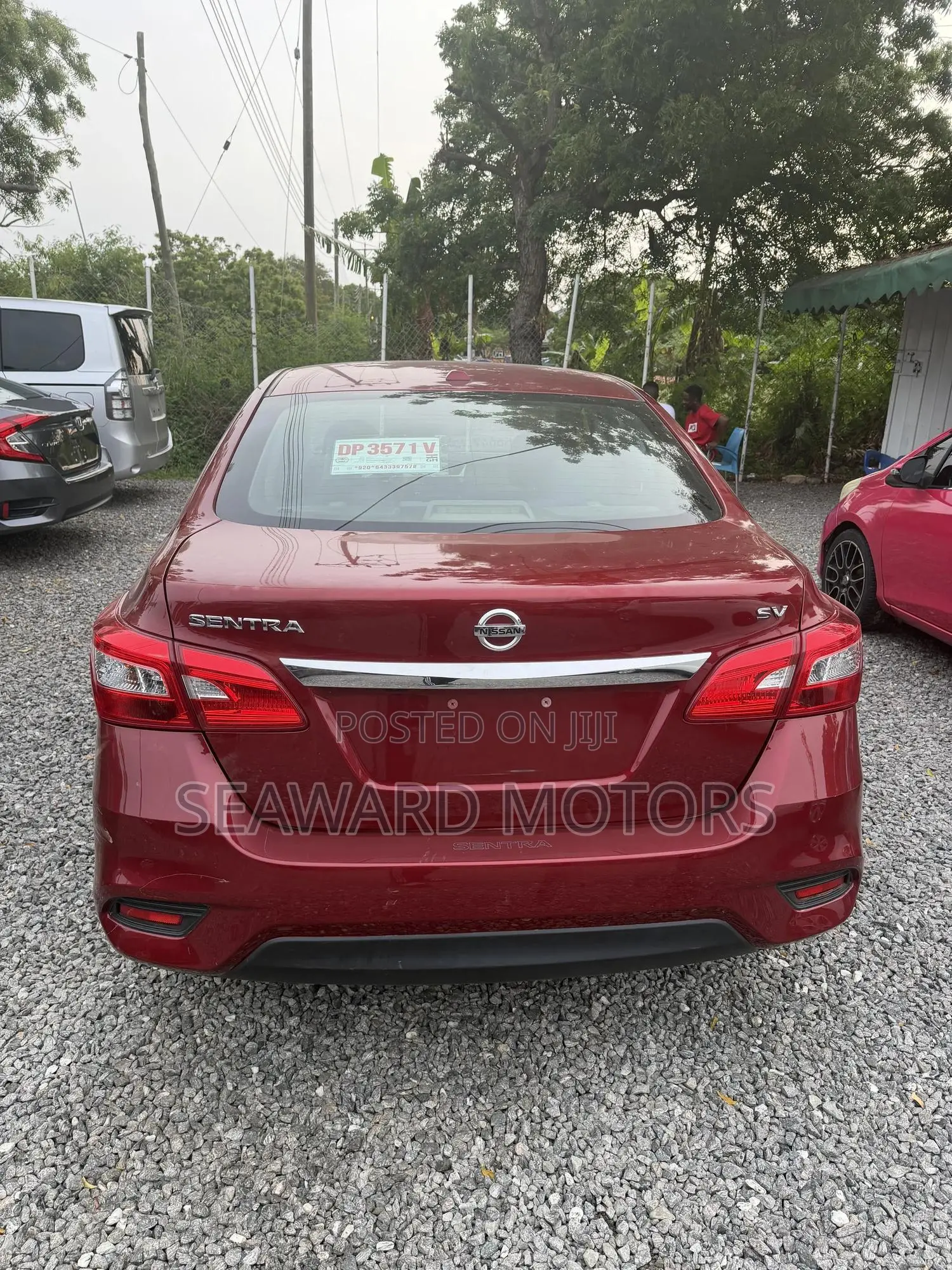 Nissan Sentra SV 2018 Red