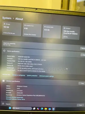 New Laptop Dell G16 7630 32GB Intel Core i9 SSD 1T