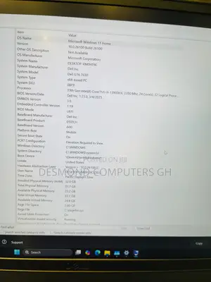 New Laptop Dell G16 7630 32GB Intel Core i9 SSD 1T