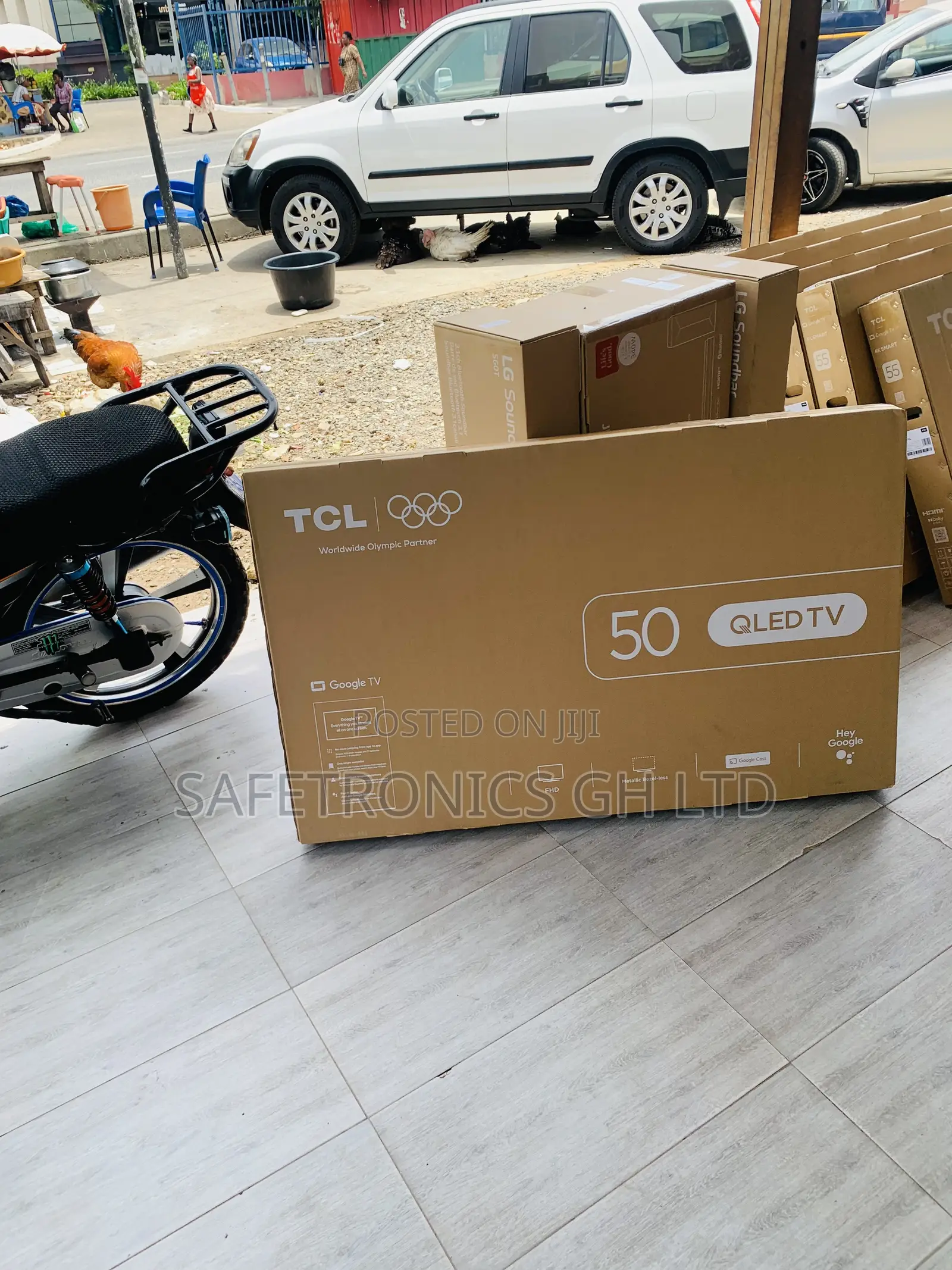 Fresh in Box TCL 50s5k 50-Inch Qled Full Hd (1080p) Smart Android Tv